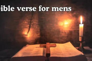 bible verse for mens