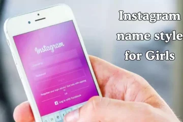 Instagram name style for Girls